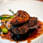 銀座フォワグラ - 牛ヒレ肉とフォアグラのロッシーニ