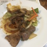 みくりや本店 - 豚モツ炒めです