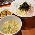 麺屋 六感堂 - チャコ飯と潮つけそば