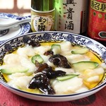 Kiyashukan - 白身魚の塩炒山椒油掛け