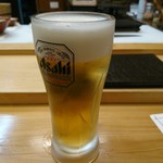 寿司 鈴若 - 生ビール