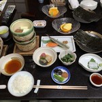 欽山 - 朝食です