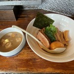 啜磨専科 - 復刻 昔ながらの塩つけ麺（880円）+味付玉子（100円）