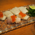 すし処 錦 - 鱧 焼霜