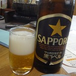 Koganeya - 大瓶ビール1本目