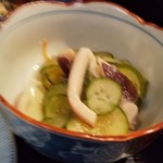 こいそ - 烏賊と胡瓜の酢の物