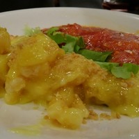 萬珍樓 本店 - 大海老とホタテの紅白作り