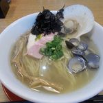 ラーメン おこじょ - ノドグロ・しじみ塩ラーメン