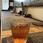 セブンズカフェ - 今日もルイボスティーをサービスしてくださいました、このサービスは嬉しいですよね♪０１９．９．２７）