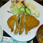 焼肉乃我那覇 本店 - 我那覇乃ランチ。ミルフィーユ定食です♪