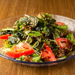 Sesame salad with lots of sesamin