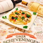 ハーブソースアンチョビピザ