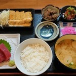 まぐろ三昧那智 - マグロ三昧定食 1,780円