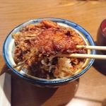 天ぷら 中山 - タレと衣と具材とご飯が渾然一体の美味しさ！