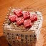 Hida beef Grilled skewer