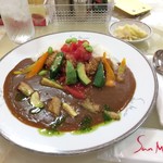 Sam Maruko - R.1.6.11.昼 夏野菜カレー 800円税込