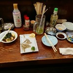 Izakaya Ikoi - 食べかけの料理…すみません⤵️⤵️