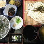 Washoku Kushi Tempura Ohako - さぬきうどんと二色丼