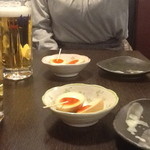 新宿かっぱ - 2012/02 １９０ビール 190円×2、お通し300円×2