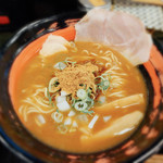 おれ流ラーメン鶏さき麺いち - 料理写真:魚介鶏白湯ラーメン