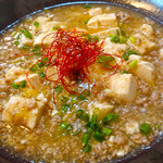 お食事処 ぱるすびーと - 柚子胡椒麻婆豆腐激辛で発注！良い辛さ