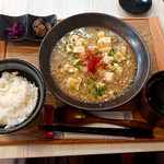 お食事処 ぱるすびーと - 柚子胡椒麻婆豆腐（850円）