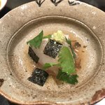 鮨みなと - 平目ごま酢だれ