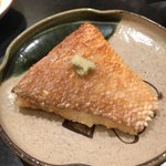 鮨みなと - 甘鯛の松笠焼き