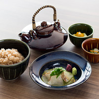 抹茶味噌の鯛茶漬け