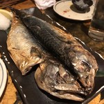 日本酒と魚 だいぜん 五反田 - 鯖一夜干し