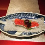 野嵯和 - ●ライスペーパー、イワシ、トマト