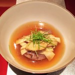 野嵯和 - ●牛ヒレ、松茸、べっこう餡