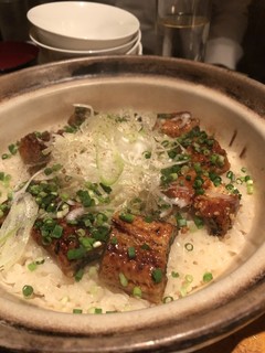 nihonshutosakanadaizengotanda - うなぎの土鍋ご飯