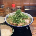 中華蕎麦 春馬 - 九条ねぎタワー