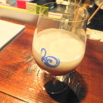 お燗をしたビール