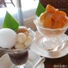万国津梁館カフェテラス - 料理写真:琉球ぜんざい＆マンゴーかき氷