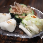 鳥みつ - 漬物盛り