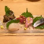 Sushi Sakaba Minato - 刺身の盛合せ