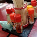 栄屋ミルクホール - 調味料