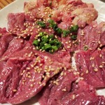 フジヤマ食堂 - 大山鶏のハツ（ハツモトつき）