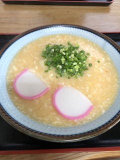 ふくろう茶屋 - あんかけうどん500円