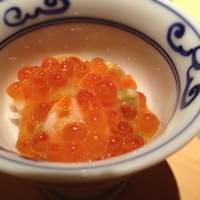 すし天 - イクラのワサビあえ