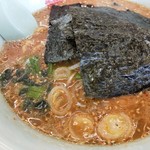 山岡家 - 味噌（脂少なめ，味濃いめ・アップ）