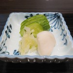 てんぷら 近藤 - 香の物