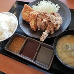 Karayama - 合盛り定食　620円