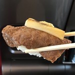 三咲羽や - 肉にぎり3種盛1,300円