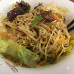 中国四川料理 天府仙臺 - 2019年9月。冷やし担々麺混ぜ混ぜ。