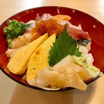 寿司居酒屋 や台ずし - 海鮮丼「梅」（899円税抜）_2019年9月