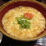 ふうふや - 明太子と玉子のあんかけうどん！