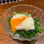 Roji No Ura Tourou Ichi No Nishifuna - 〈うちん家のニラ玉〉鶏ガラ出汁で漬け込んだニラ玉はイメージと違いますよね。
